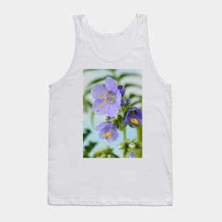 Polemonium  &amp;#39;Blue Pearl&amp;#39;  Jacob&amp;#39;s ladder Tank Top